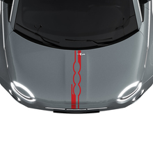 500 Hood Stripe Decal Sticker Graphics for Fiat 500
 3