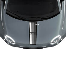 500 Tri Stripes Flag Hood Stripe Decal Sticker Graphics for Fiat 500
 2
