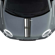 500 Tri Stripes Flag Hood Stripe Decal Sticker Graphics for Fiat 500
 2