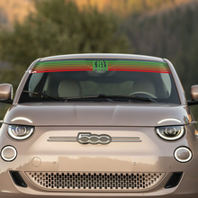 Front 500 Windshield Decal Graphics for Fiat 500
 3