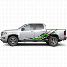 Distressed Splash Door & Bedside Vinyl Stripes for Chevrolet Colorado 2nd Gen 2015-2022_4
