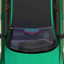 Motorsport M Stripes decal Windshield sticker fit to BMW G series
 4