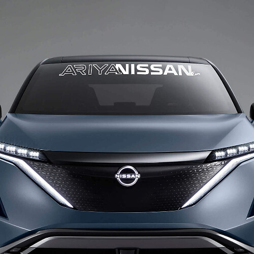 Lettrage de marque Autocollant graphique pare-brise pour Nissan ARIYA