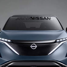 Lettrage de marque Autocollant graphique pare-brise pour Nissan ARIYA 2