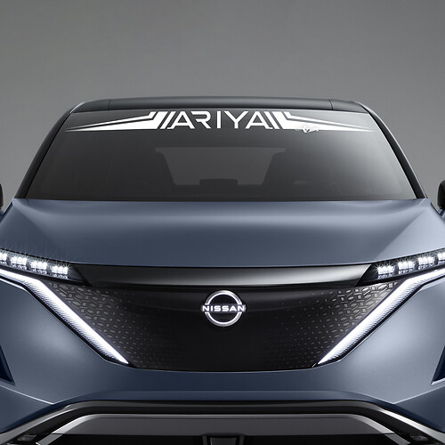 Windshield Graphics Decal Sticker for Nissan ARIYA
