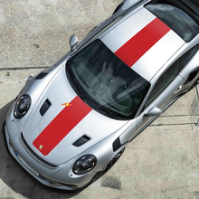 Porsche 991 Gt2 RS GT2RS Central Hood Roof Decals Stickers Wrap Graphics
 3