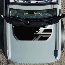 Hood Vinyl Decal Sticker Graphics Kit fit Ford Bronco Raptor
 2