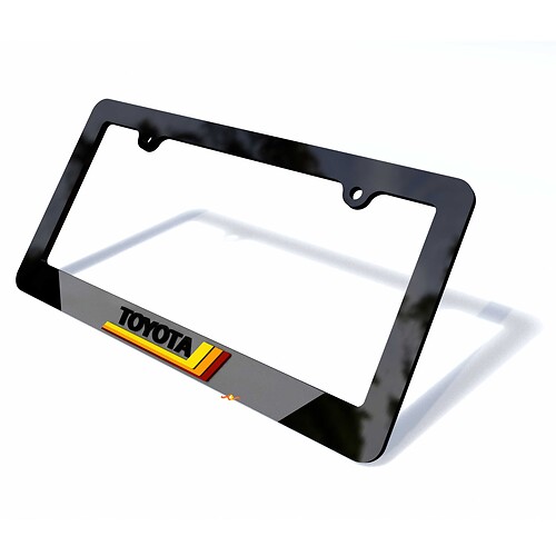 Heritage Toyota Vehicle License Plate Covers Frames Vehicle Decor for to Toyota TRD
