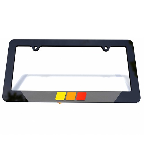 Heritage Toyota Vehicle License Plate Covers Frames Vehicle Decor for Toyota TRD 2

