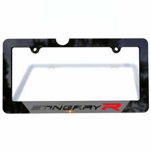 Stingray R Vehicle License Plate Covers Frames Vehicle Decor for Chevrolet Corvette C8
 3