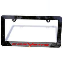 Vehicle Licence Plate Covers Frames Vehicle Logo Decor for Chevrolet Corvette 2