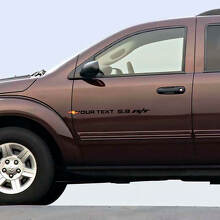 5.9 R/T Custom Lettering Side Door Vinyl Decal Kit for Dodge Durango_2