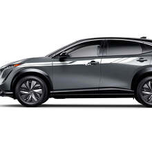 Sides Universal Accent Stripes Racing Graphics Decal Kit for Nissan ARIYA
 2