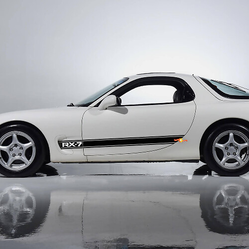 Side Stripe Decal Sticker - Custom Vinyl Sticker for Mazda RX-7 Sport
 1