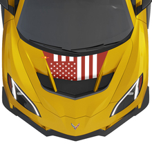 AUS Flag Hood 2 colours Vinyl Decal Sticker for Holden Chevrolet Corvette zr1
 2