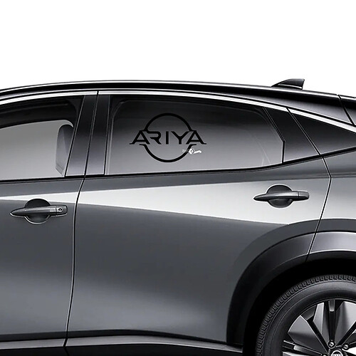 Sides Logo Racing Graphics Decal Kit for Nissan ARIYA
 1