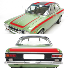 Vintage Stripes full set of side hood and rear stripes for Ford Escort 1970 Mexico
 5