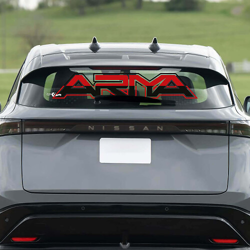 Rear Window ARIYA Graphics Decal for Nissan ARIYA
