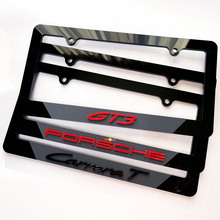 Any Logo or Your Custom Text Vehicle License Plate Covers Frames Decor
 2