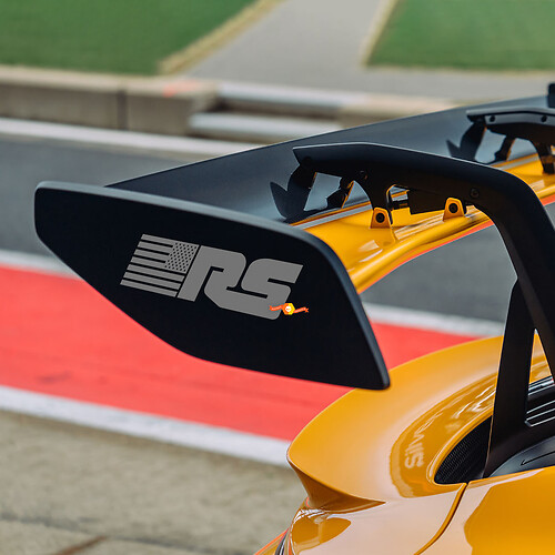 RS Spoiler Decal Sticker for Porsche GT3
