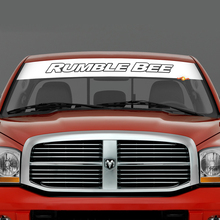 Windshield Rumble Bee Banner Vinyl Decal Sticker for Dodge RAM
 2