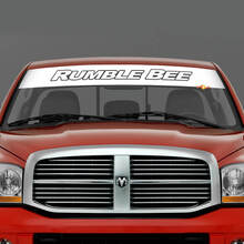 Windshield Rumble Bee Banner Vinyl Decal Sticker for Dodge RAM
 2