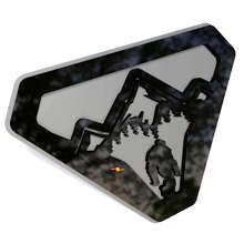Mountain Sasquatch Bigfoot 3D Fender Badge Emblem_2