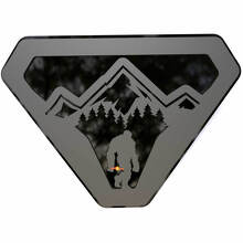 Mountains Sasquatch Bigfoot Yeti Fender Badges Tailgate Emblem 3D Badge
 5