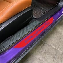 RT Dodge Challenger Vinyl Door Sill Decals
 3