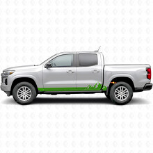 Mountain Range Door & Rocker Panel Vinyl Stripes for Chevrolet Colorado 3rd Gen 2023-2026_6