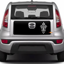 Rear Trunk Vinyl Wrap Decal Sticker for Kia Soul 3
 2