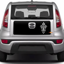 Rear Trunk Vinyl Wrap Decal Sticker for Kia Soul 3
 2