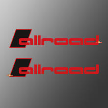 Caliper Audi Allroad Decal Side Doors Stickers Decals
 2
