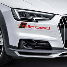 Front Bumper Audi Allroad Decal Stickers Decals
 2