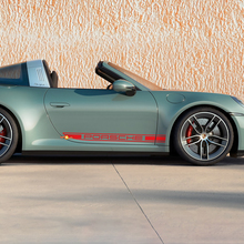 Side Doors Decorative Decal Sticker for Porsche 911 Targa 4S
 3