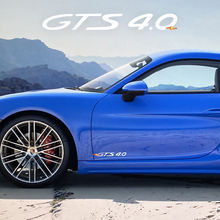 Side Doors Decal Sticker for Porsche 718 Cayman
 2