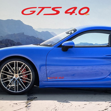 Side Doors Decal Sticker for Porsche 718 Cayman
 3