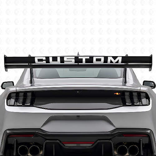 Custom Spoiler Vinyl Decal Sticker for Musclecar Musclecarmodel GTD