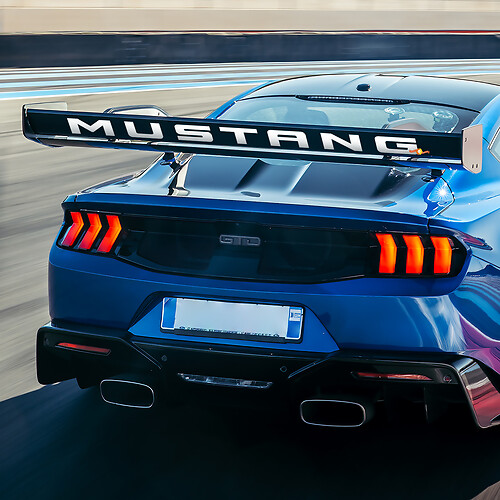 Nürburgring GTD Spoiler Decal Sticker for Ford Mustang GTD Spoiler
