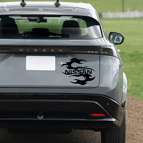 Arrière Dragon Racing Graphics Autocollant pour Nissan ARIYA
