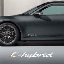 T-hybrid Side Doors Decal Sticker for Porsche 911 turbo S T-hybrid
 2