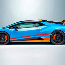 Racing Stripes Side Vinyl Decal Sticker Graphics for Lamborghini STO
 3