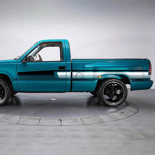 1993 Chevrolet Classic Side & Tailgate Stripes Decal Sticker Kit

