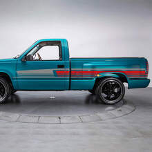 1993 Chevrolet Classic Side & Tailgate Stripes Decal Sticker Kit
 3