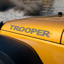 Trooper Hood Decal Sticker for Jeep Wrangler
 2