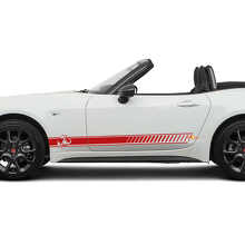 Racing Side Stripes Vinyl Decal Kit for Fiat 124 Spider Abarth_2