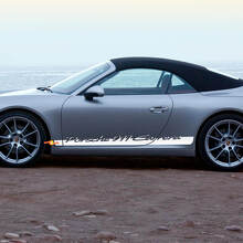 Side 911 Doors Stripes Kit Decal Sticker for Porsche 911 Carrera
 2