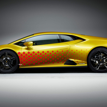Side Diamond Rhombus Racing Vinyl Decal Sticker Graphics for Lamborghini Huracan Evo
 3