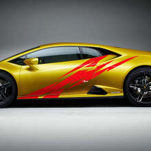 Lightning Side Graphics Racing Vinyl Decal Sticker Graphics for Lamborghini Huracan Evo 3