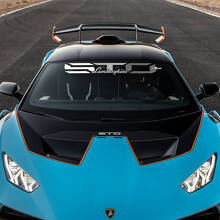 STO Windshield Racing Vinyl Decal Sticker Graphics for Lamborghini STO
 2